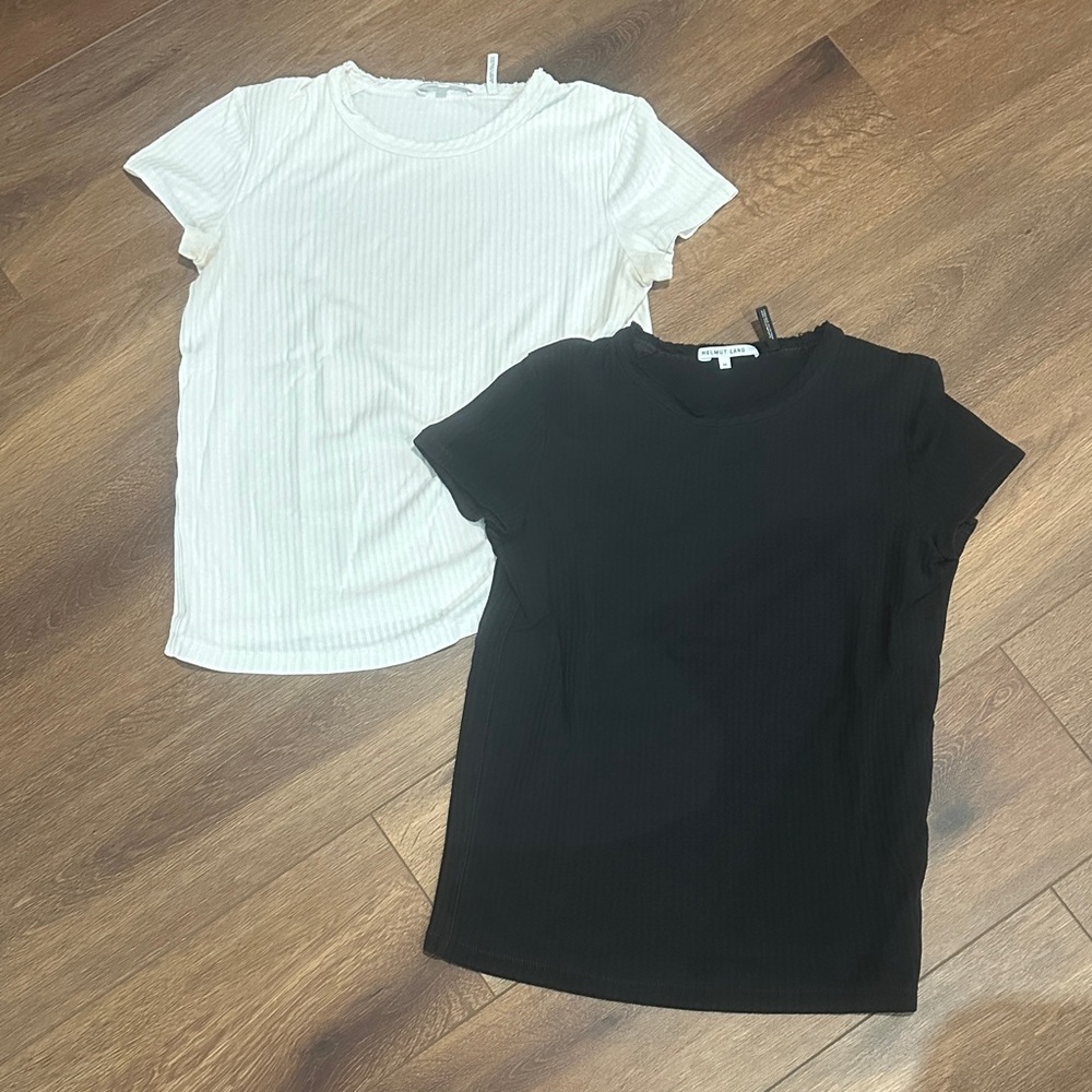 Black and White T-Shirt Set